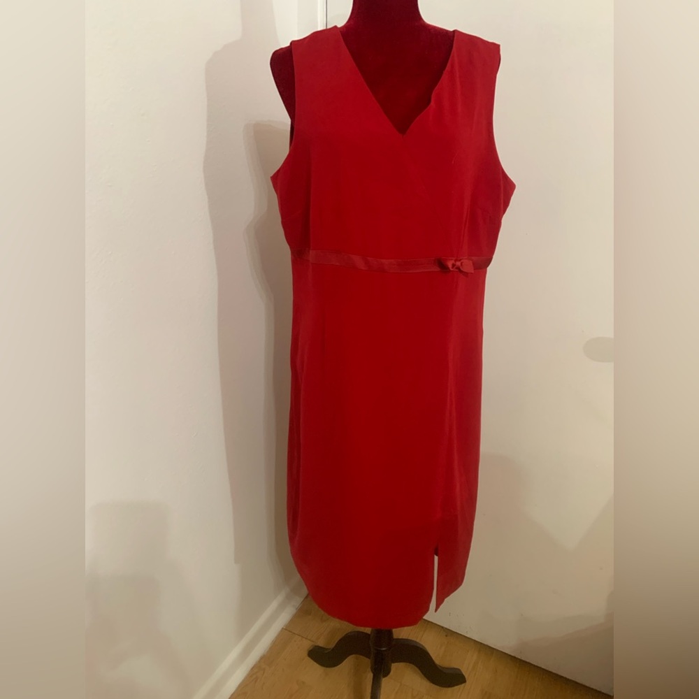 Norton McNaughton Vibrant Red Mini Dress